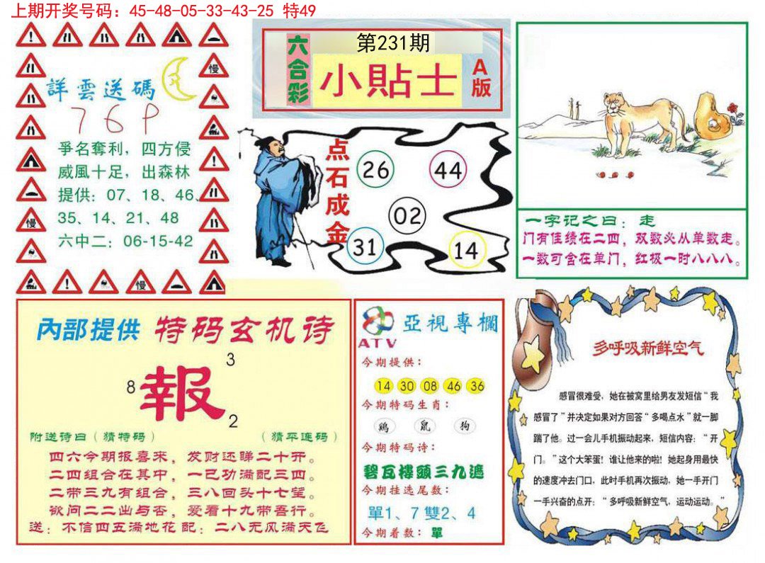 2024231期小贴士A