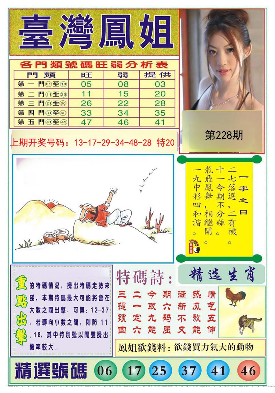 2024228期台湾凤姐
