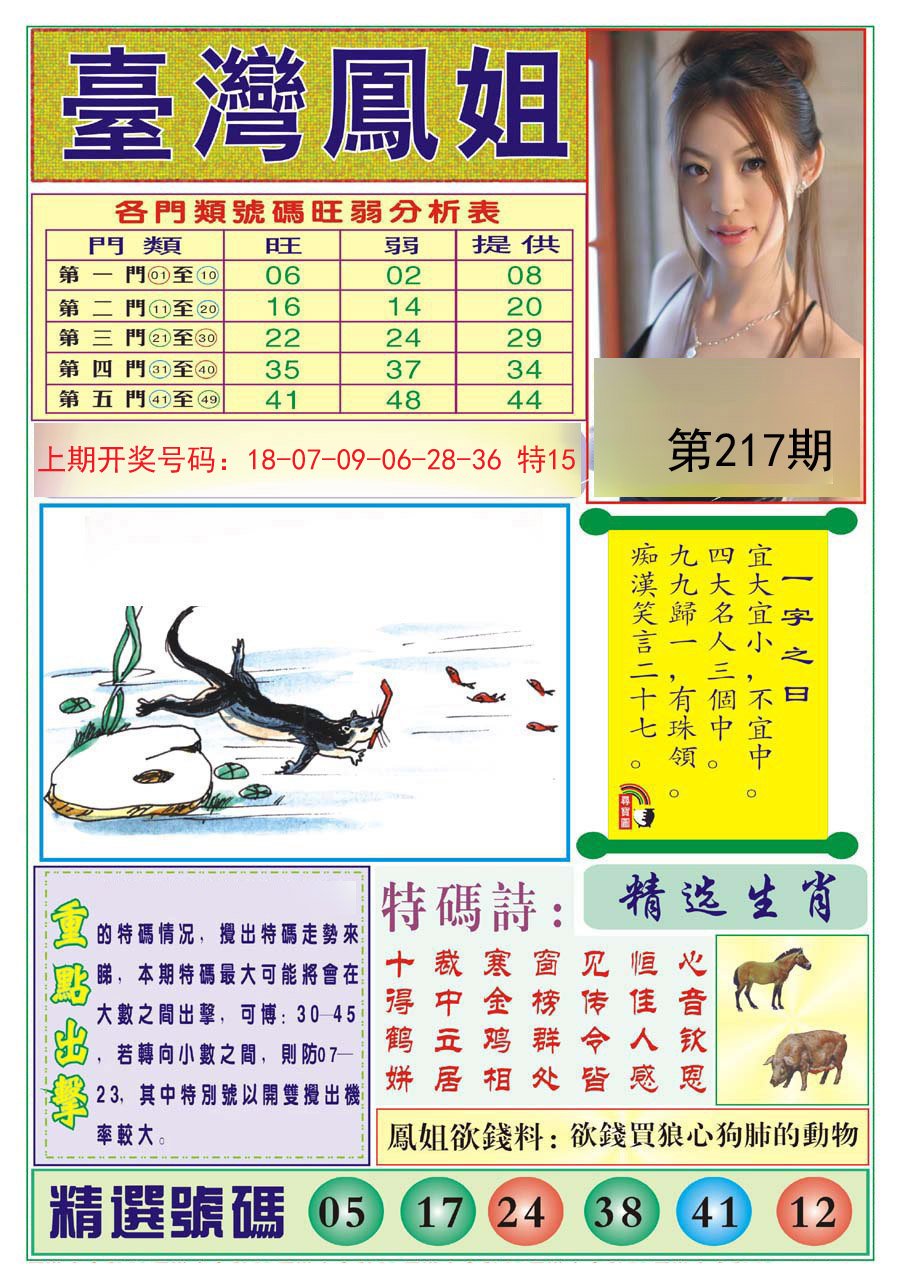 2024217期台湾凤姐