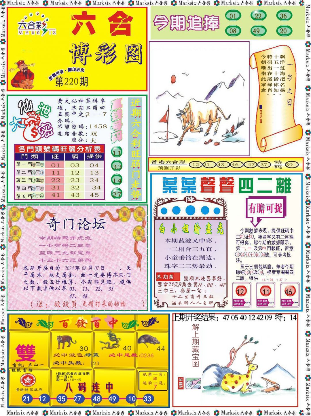 2024220期六合博彩图