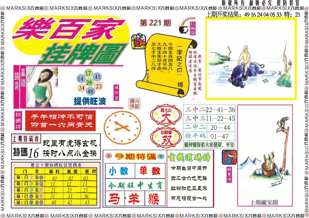 2024221期乐百家挂牌图