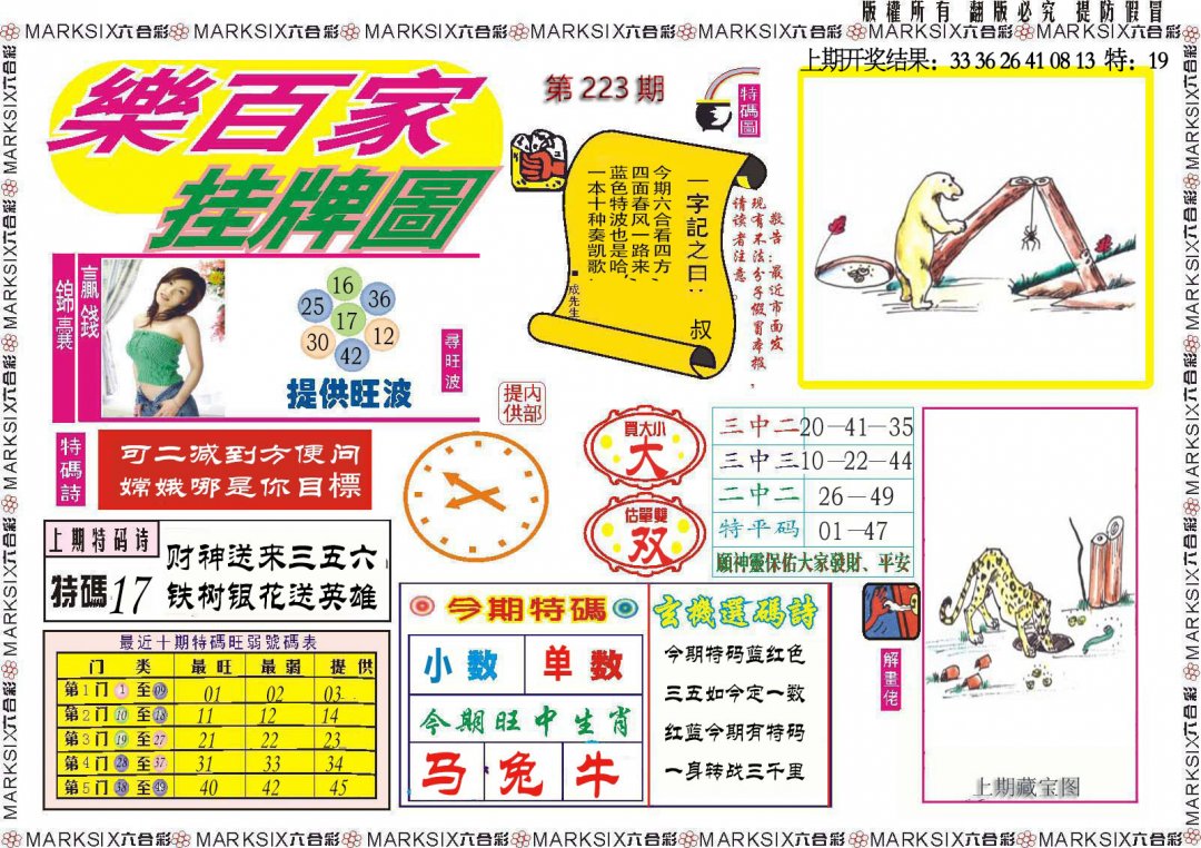 2024223期乐百家挂牌图
