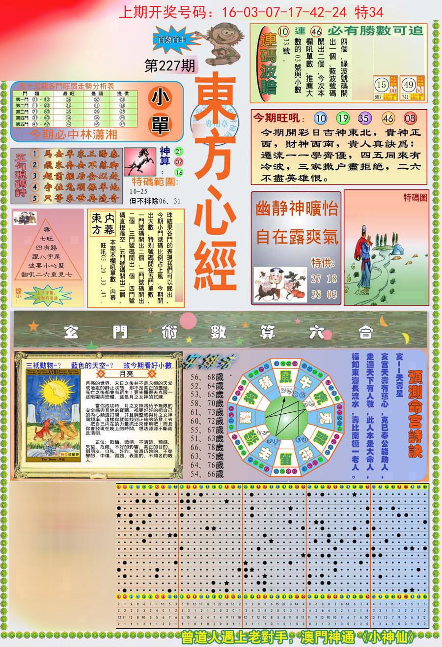 2024227期(新版)东方心经A