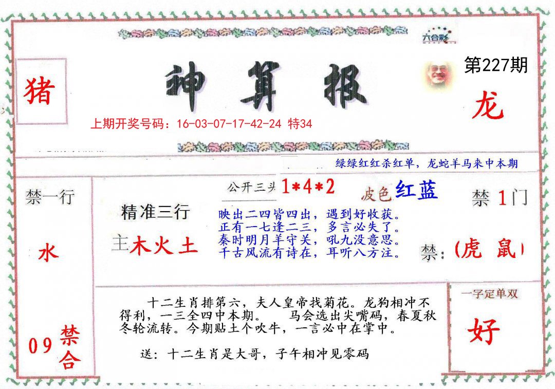 2024227期神算報