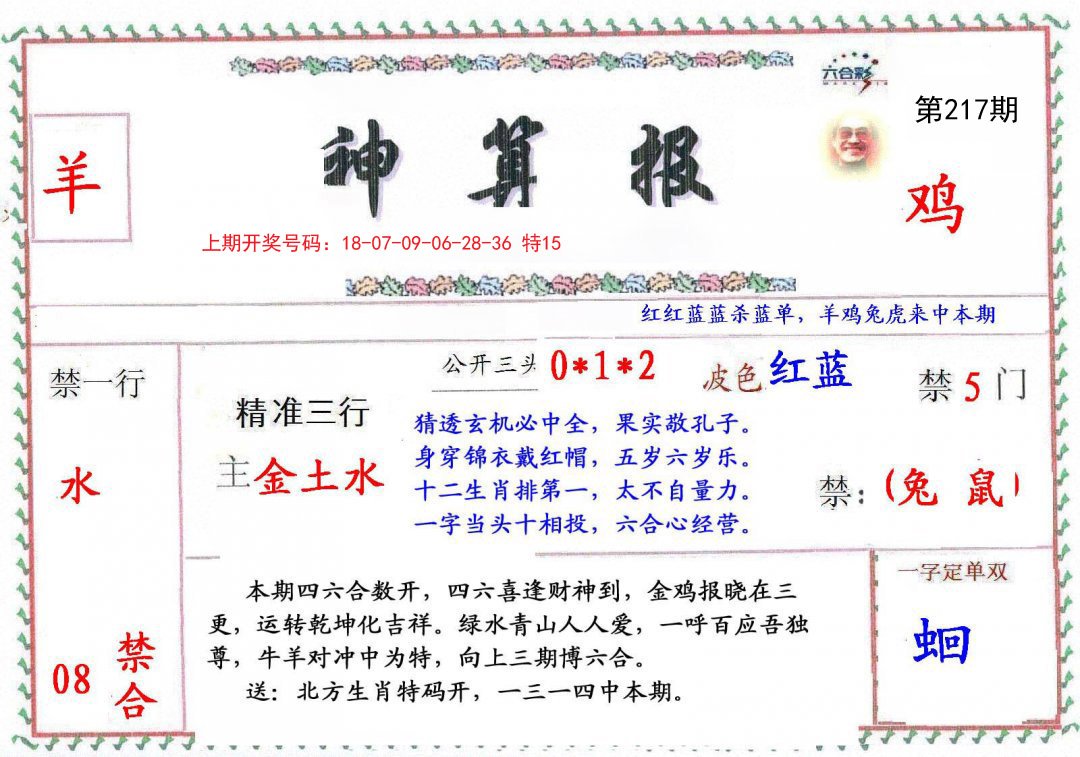 2024217期神算報