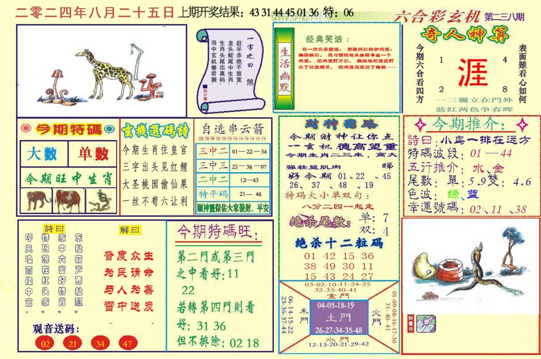 2024238期六合玄机