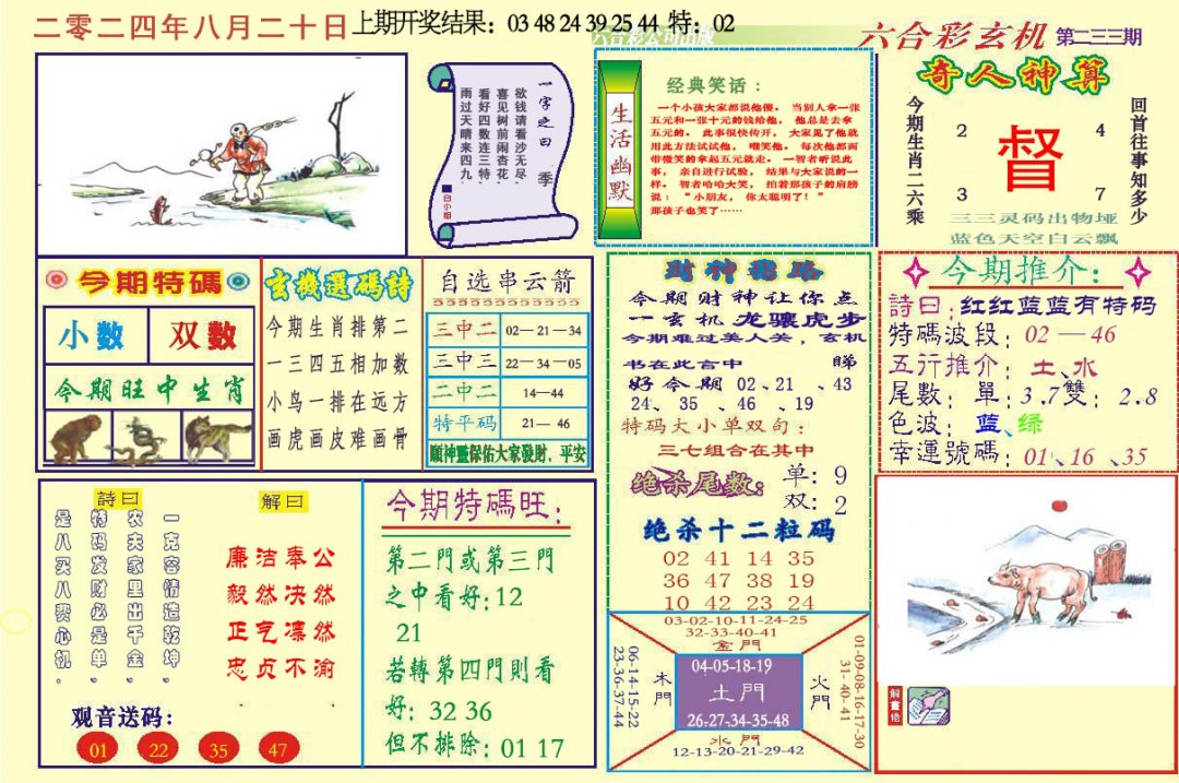 2024233期六合玄机