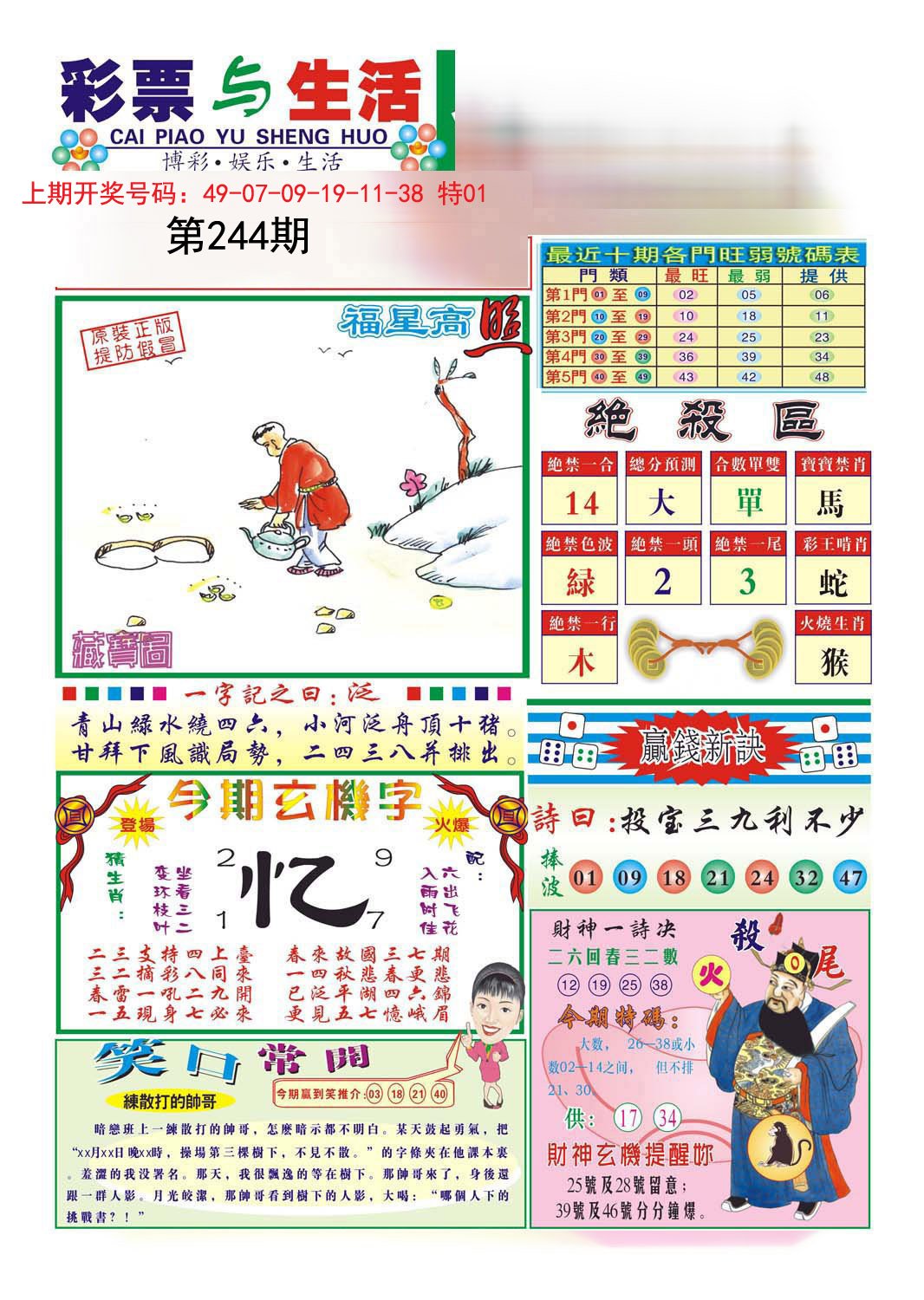 2024244期合众赌经A