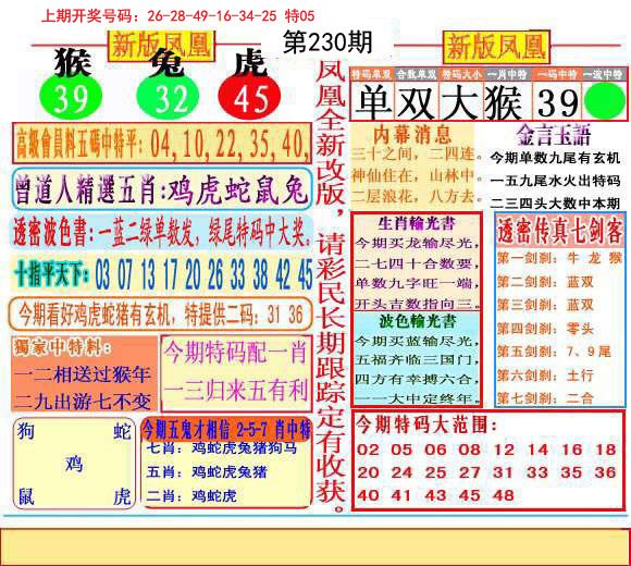 2024230期二代凤凰报
