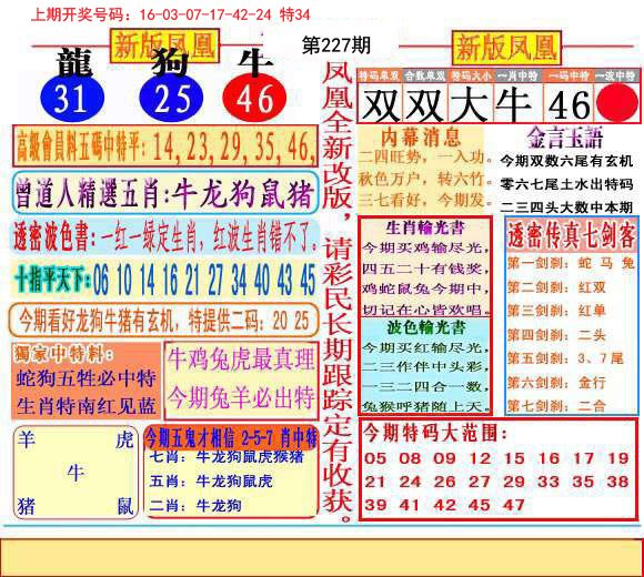 2024227期二代凤凰报