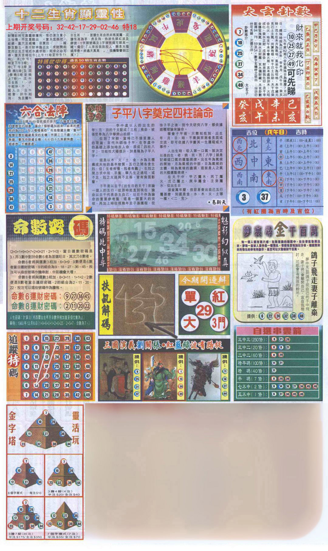 2024239期新报跑狗-2(背面)