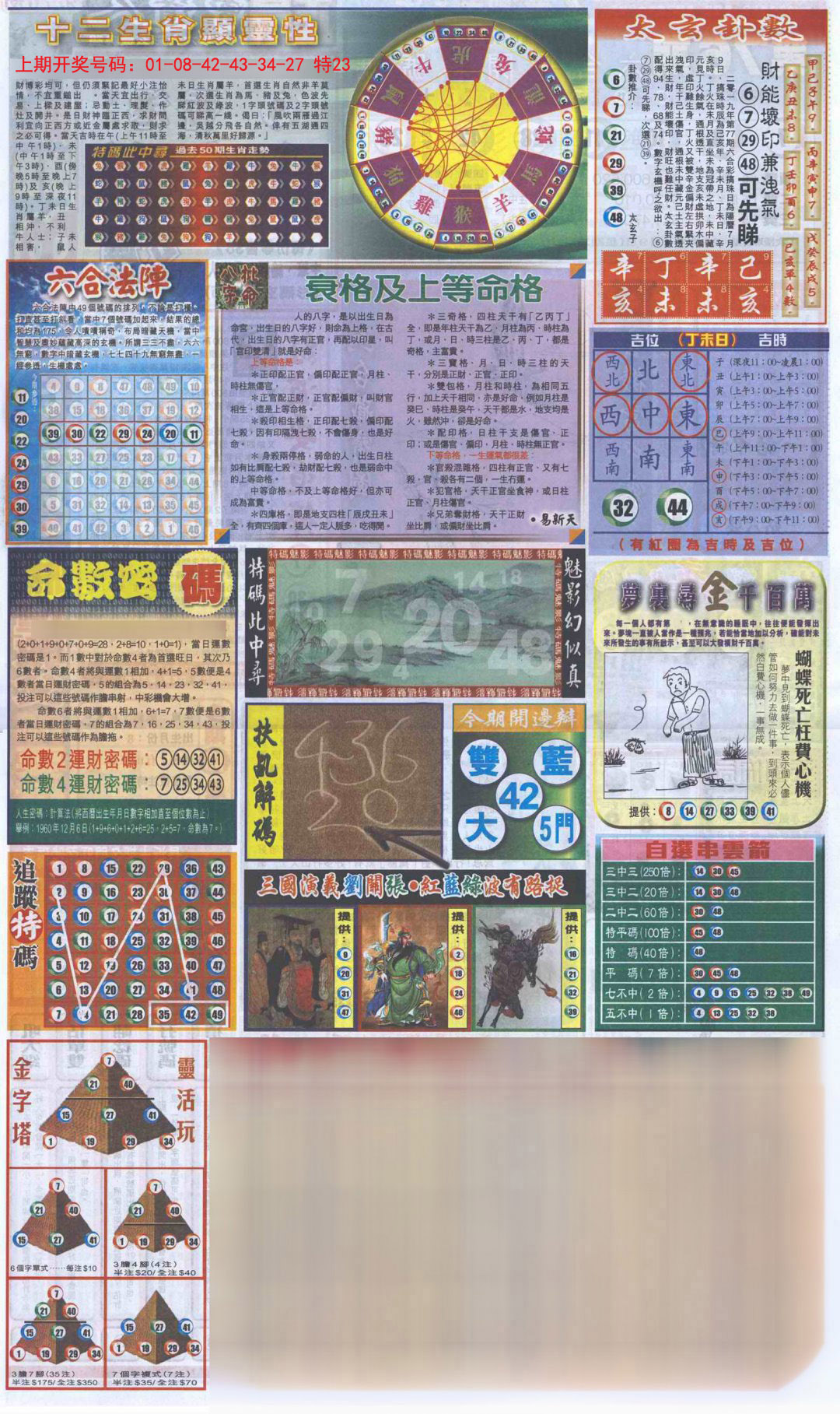 2024234期新报跑狗-2(背面)