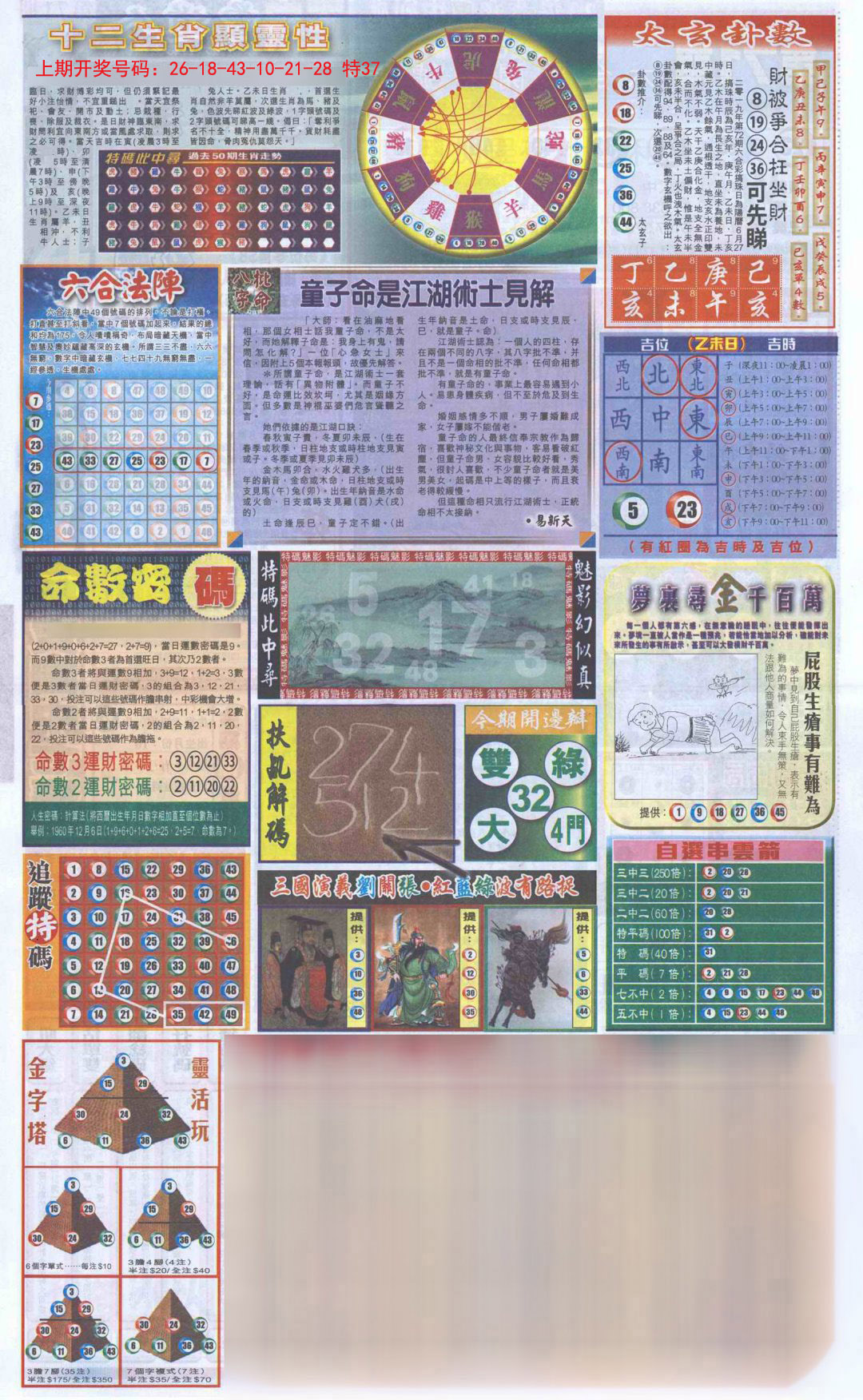 2024229期新报跑狗-2(背面)