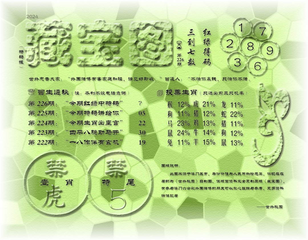 2024226期老《藏宝图》
