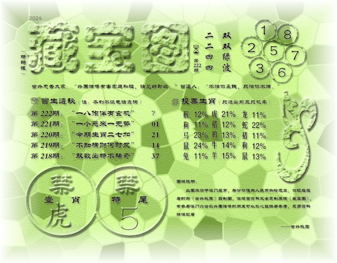 2024222期老《藏宝图》