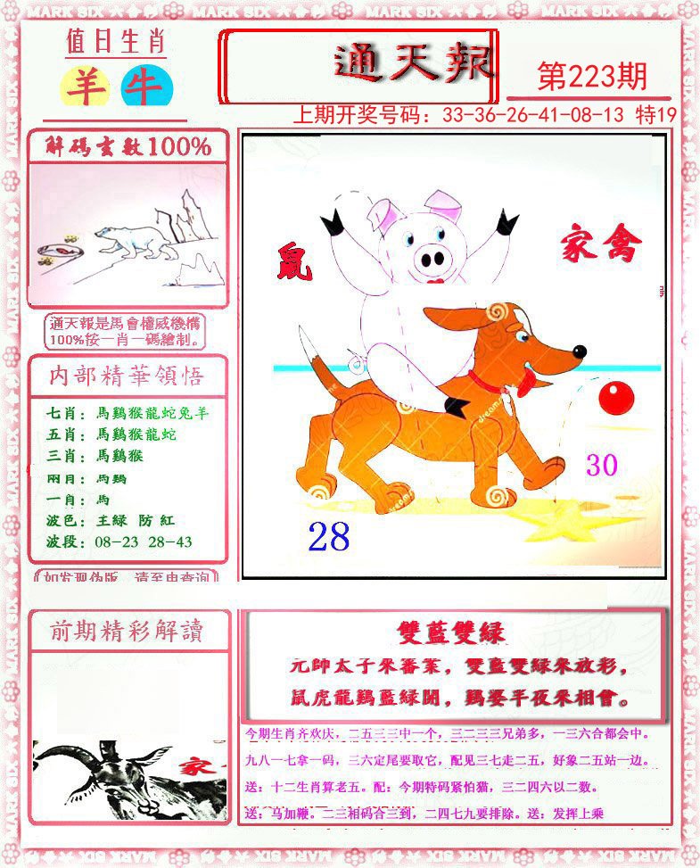 2024223期小喜通天报