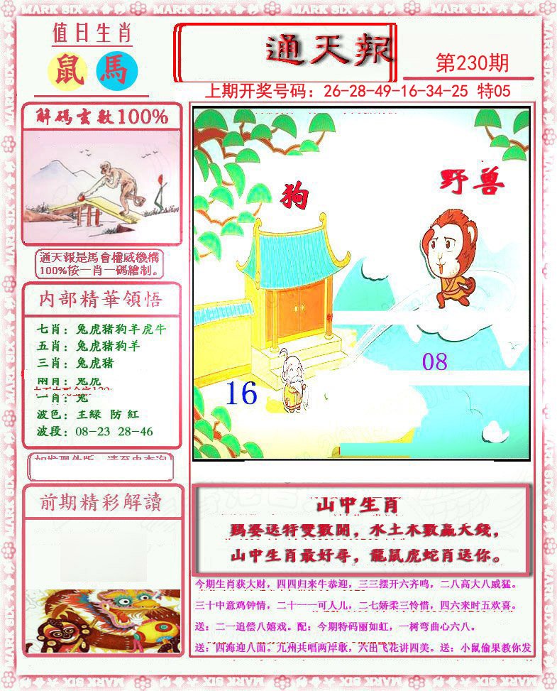 2024230期小喜通天报