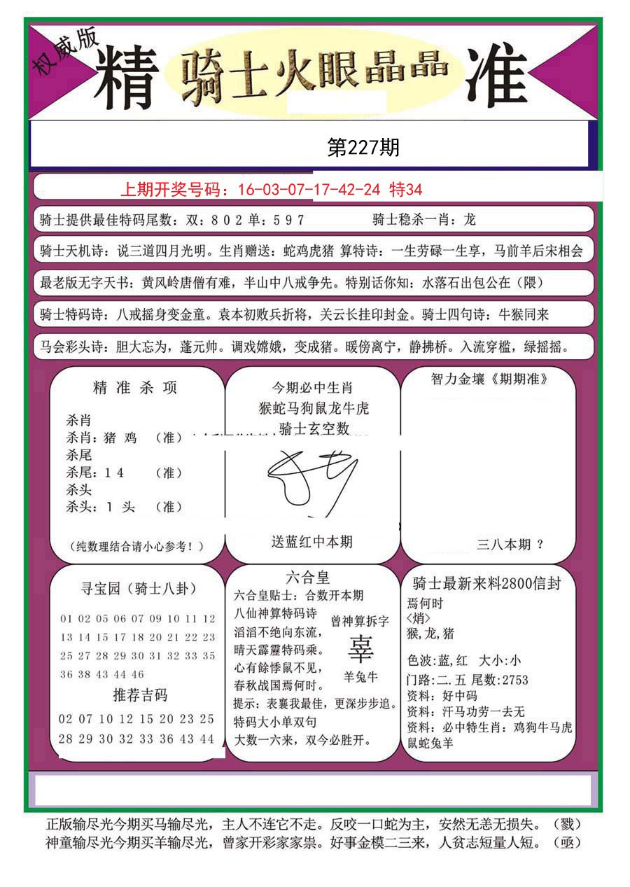 2024227期骑士火眼晶晶（正）