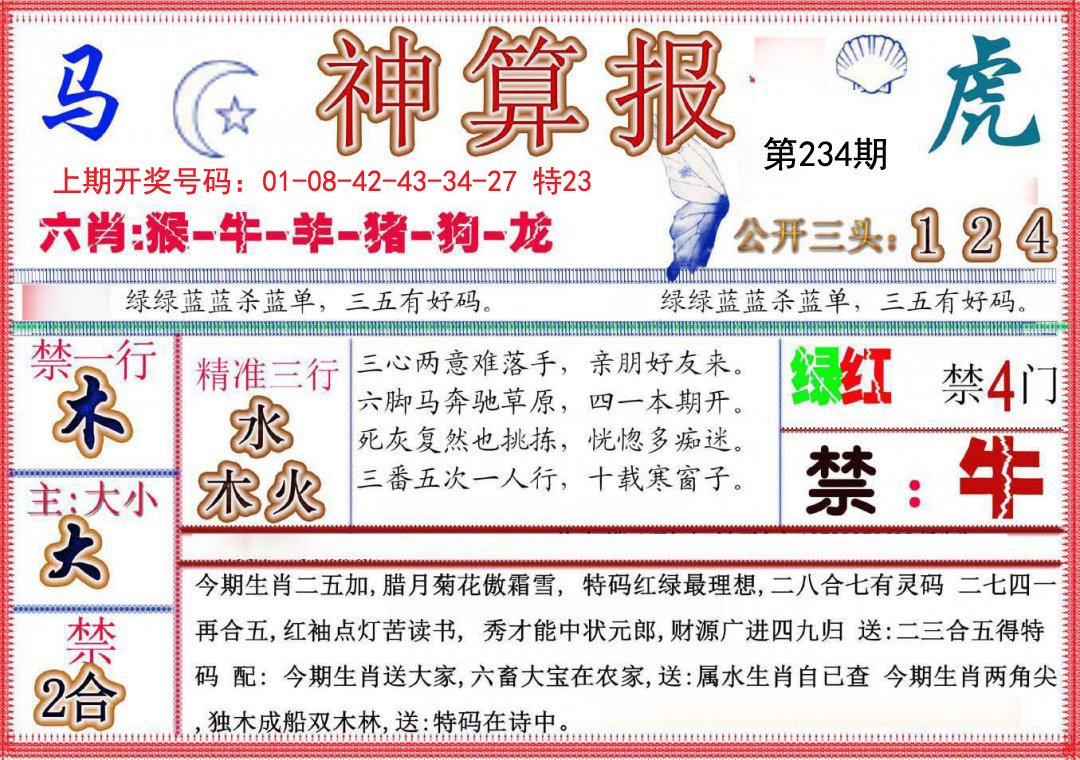 2024234期神算报(新版)