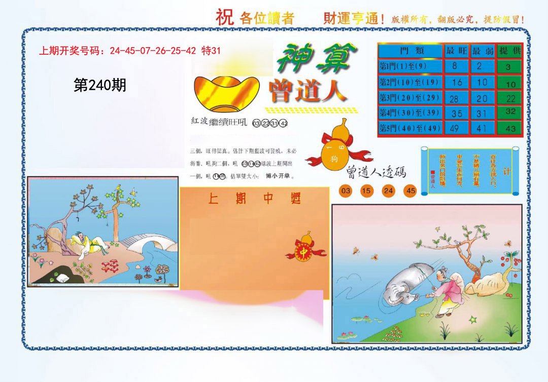 2024240期4-神算