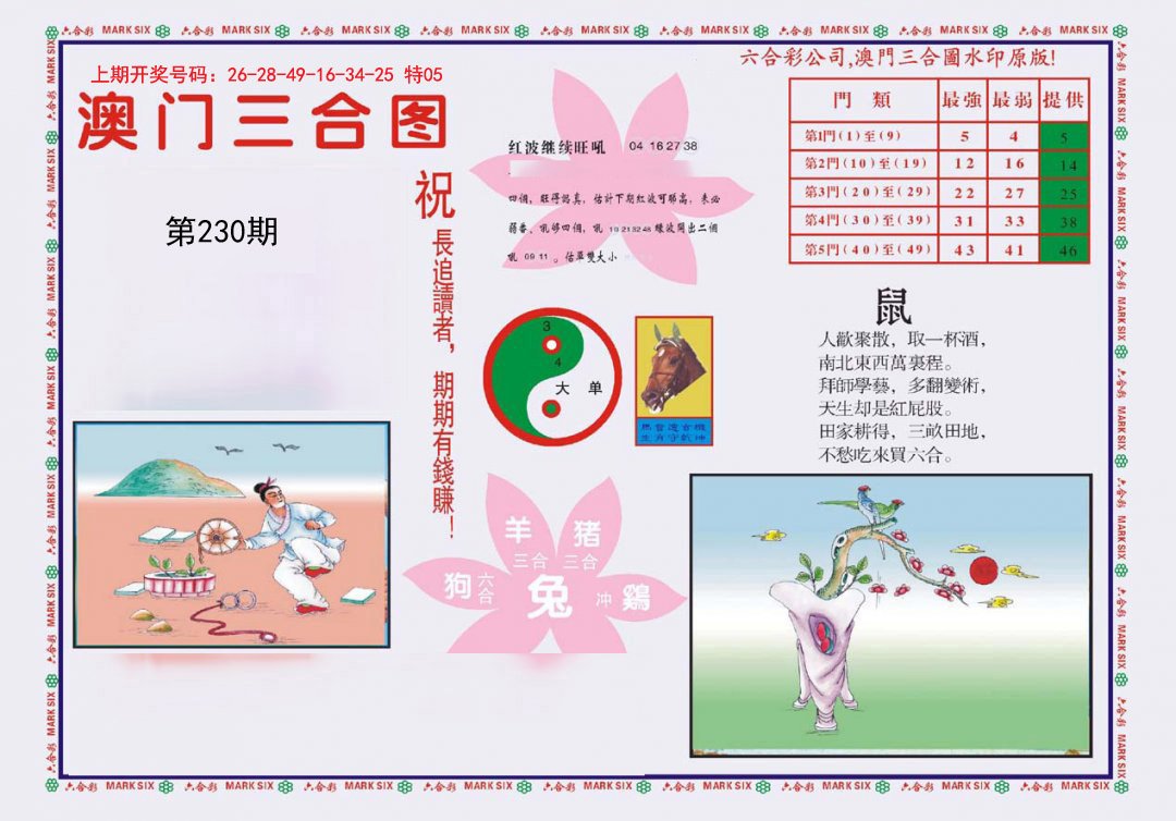 2024230期4-澳门三合