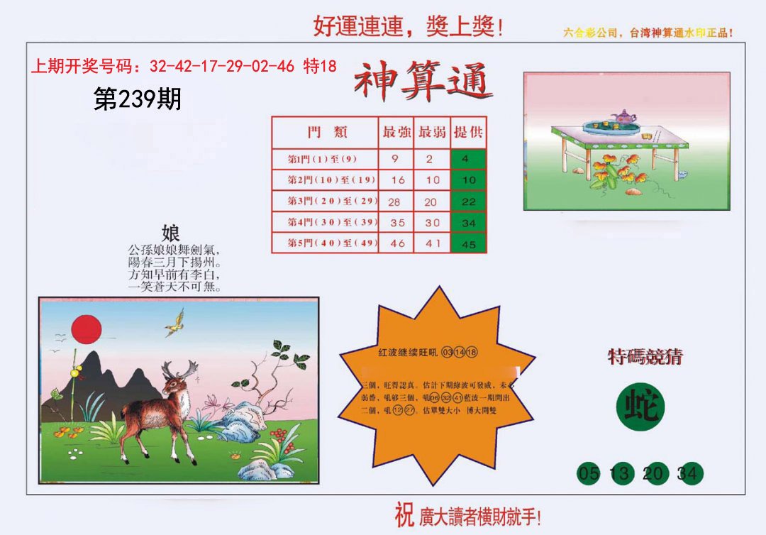 2024239期4-台湾神算
