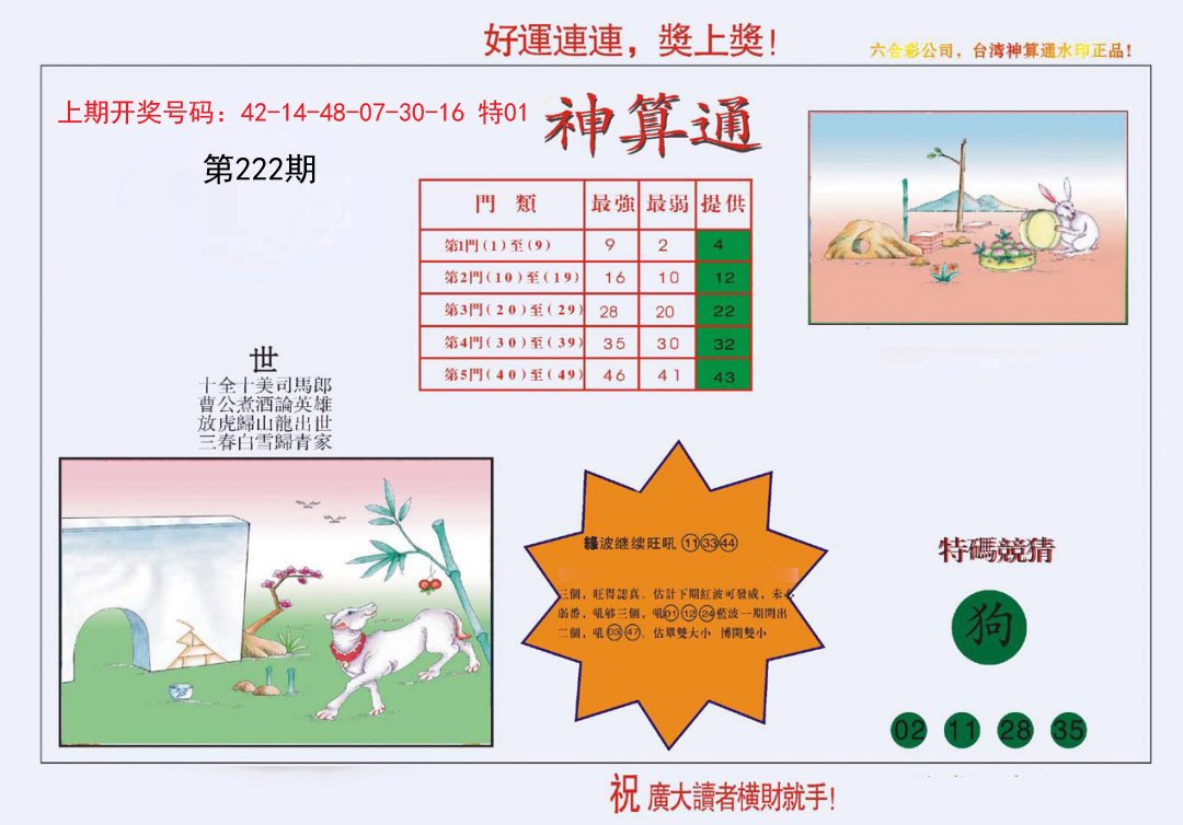 2024222期4-台湾神算