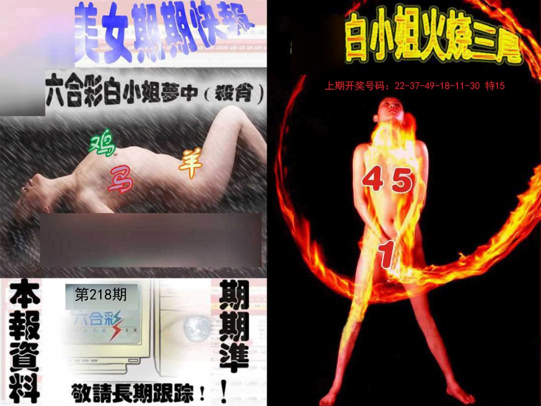 2024218期环球美女特码报