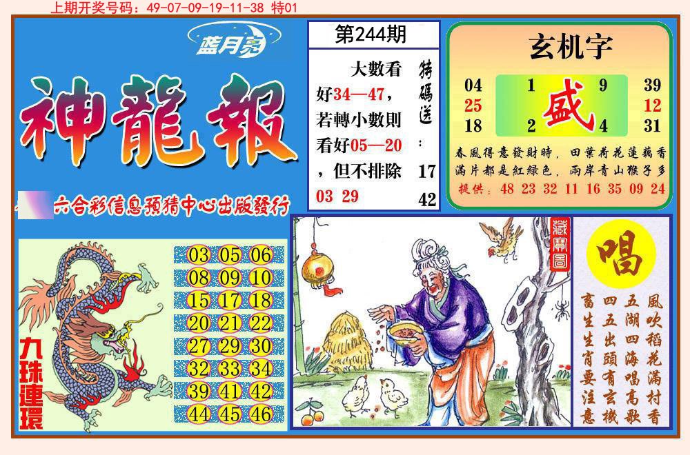 2024244期神龙报