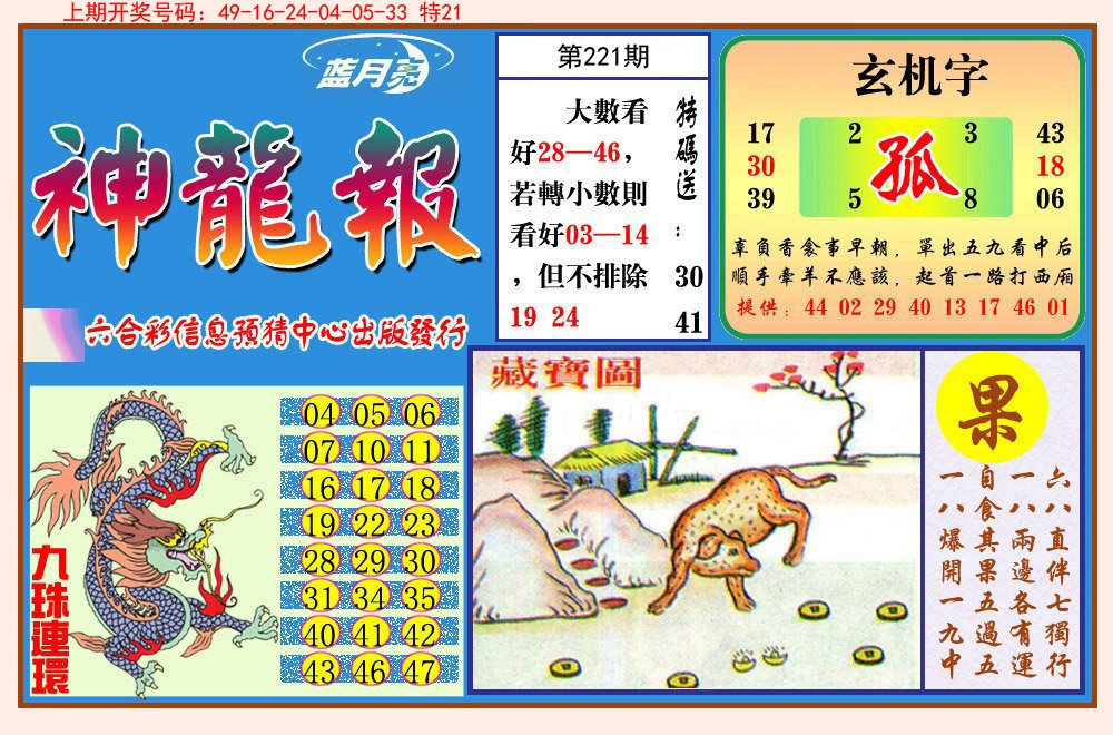 2024221期神龙报