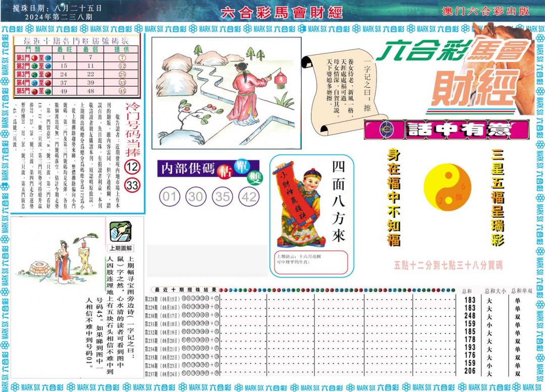 2024238期马会财经A