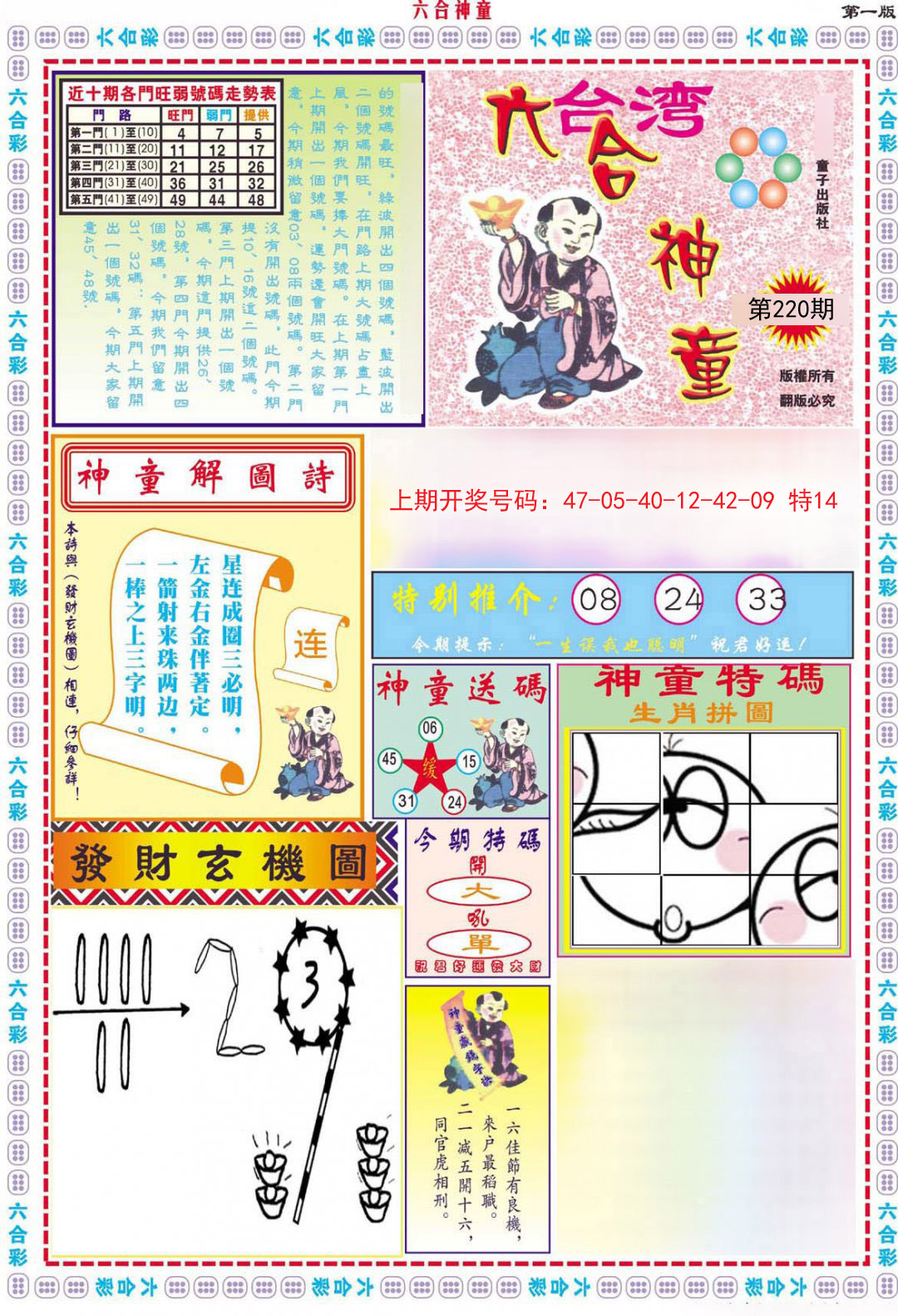 2024220期六合神童A