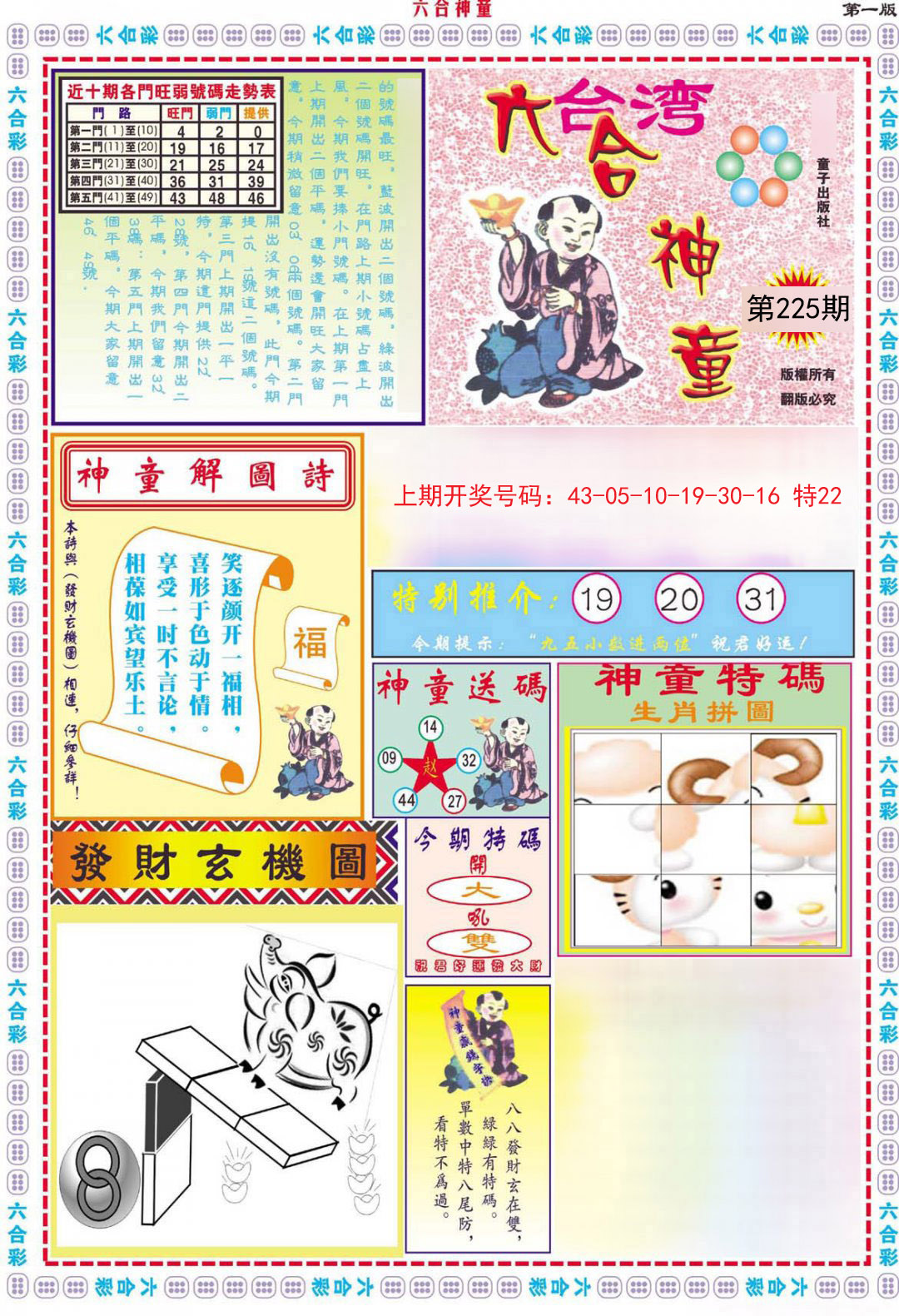 2024225期六合神童A