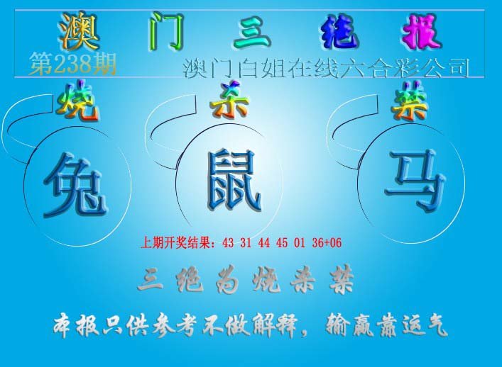 2024238期三绝报（新版）