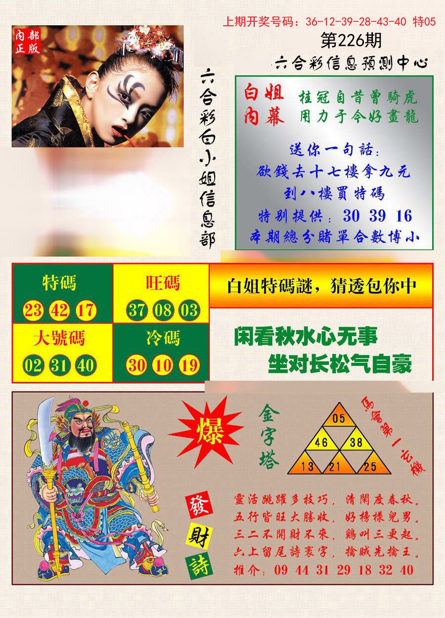2024226期港彩内幕报