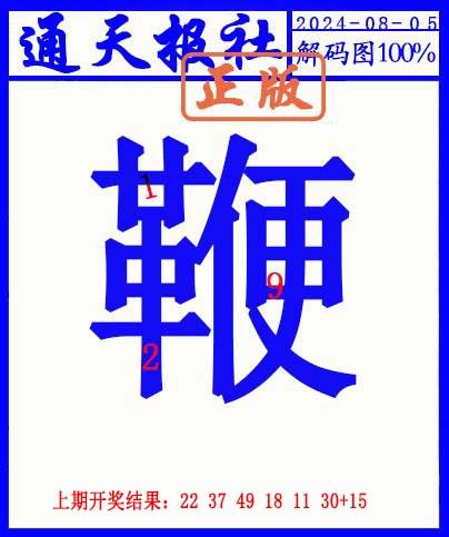 2024218期另解码图