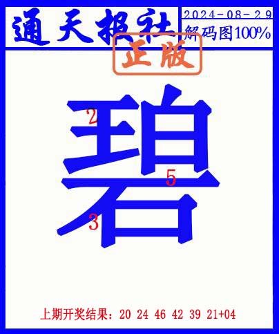 2024242期另解码图