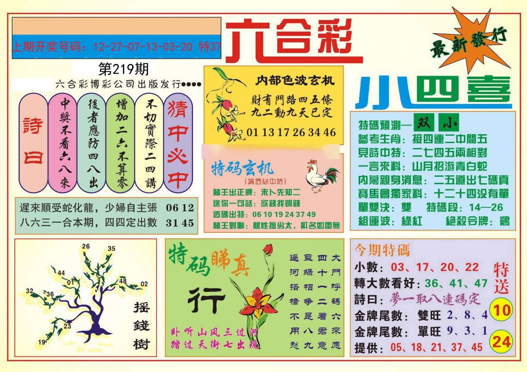 2024219期小四喜