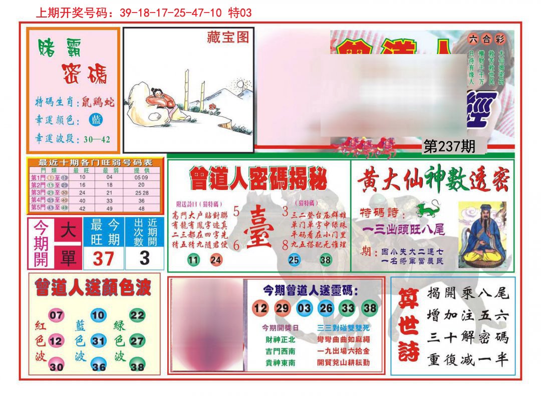 2024237期赢钱一经