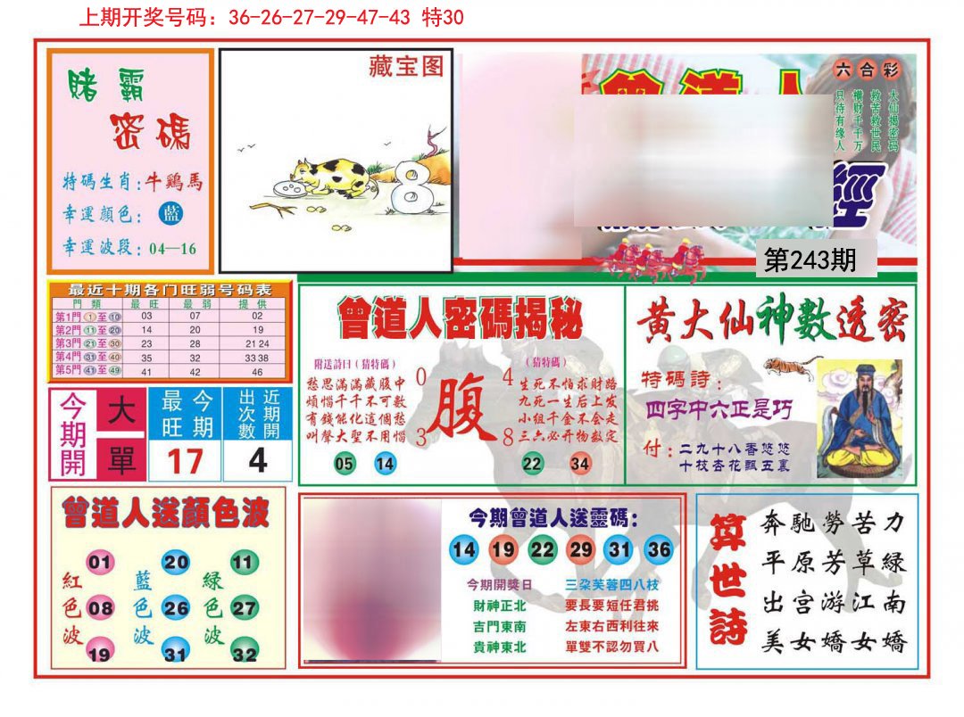 2024243期赢钱一经