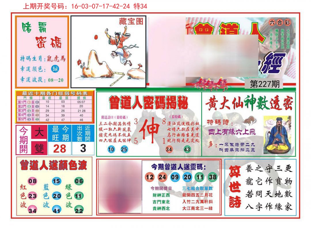 2024227期赢钱一经