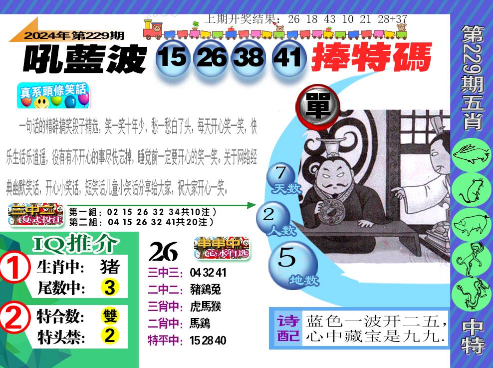 2024229期新特报