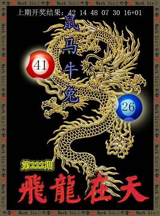 2024222期飞龙在天