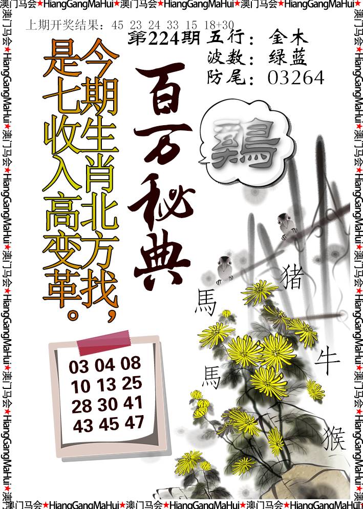 2024224期百万秘典