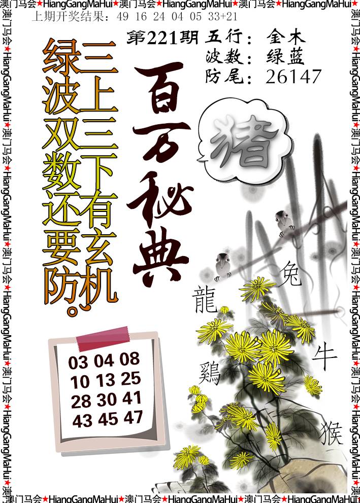 2024221期百万秘典