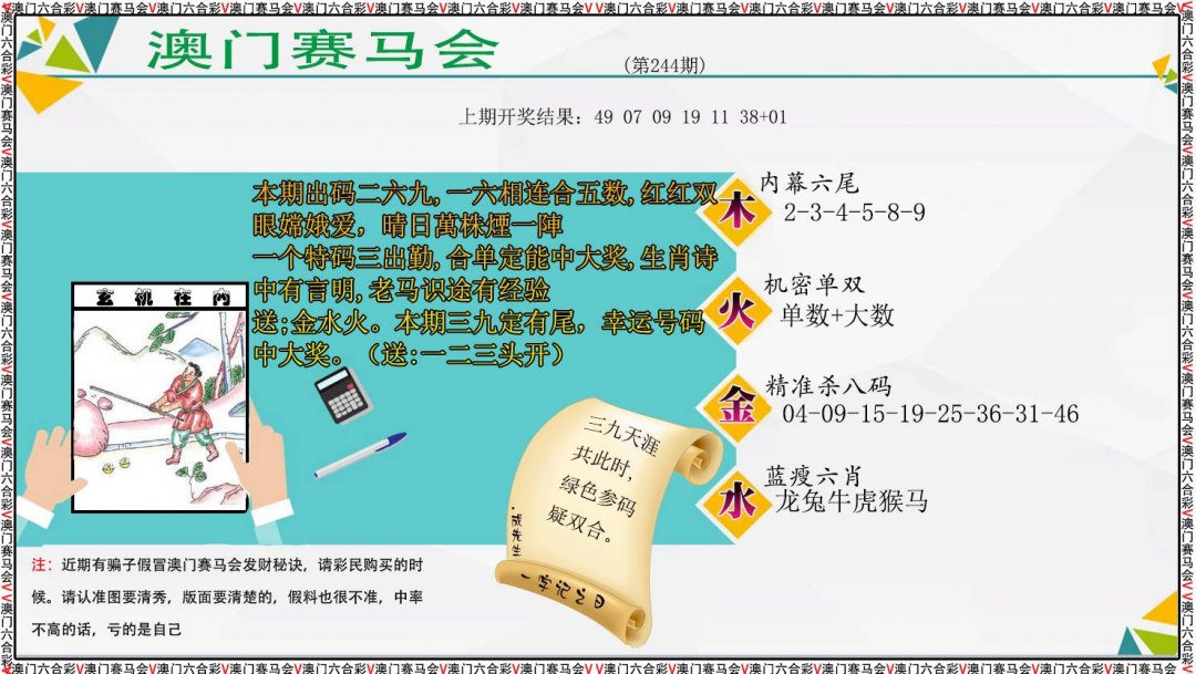 2024244期发财秘诀