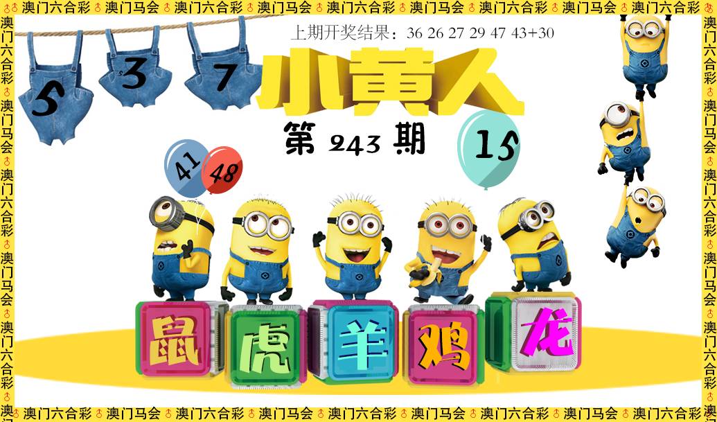2024243期小黄人