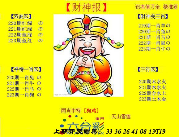 2024223期黄财神