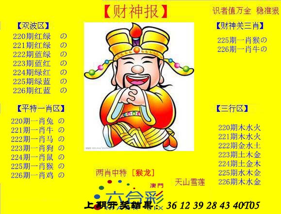 2024226期黄财神