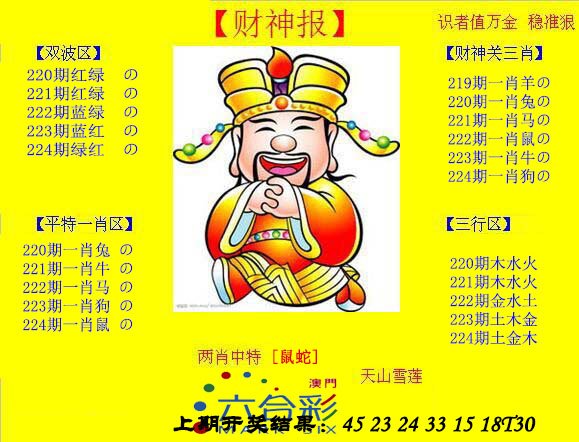 2024224期黄财神